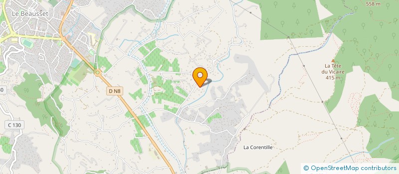 localisation de l'entreprise MIREILLE 62  BANDOL