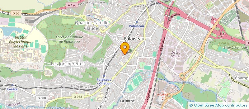 localisation de l'entreprise MIREILLE BALAN ESTHETIQUE CONSEIL à PALAISEAU