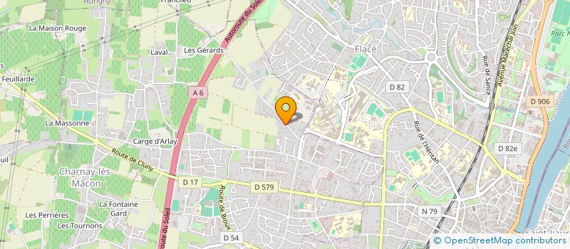 localisation de l'entreprise MIRELABEBE  CHARNAY-LES-MACON