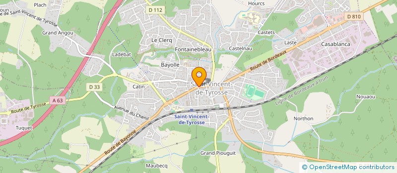 localisation de l'entreprise MIRELIA  SAINT-VINCENT-DE-TYROSSE