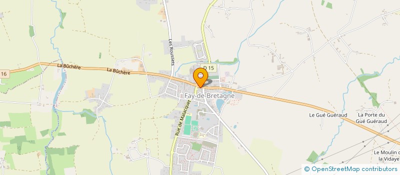 localisation de l'entreprise MIRELLA COIFFURE  FAY-DE-BRETAGNE