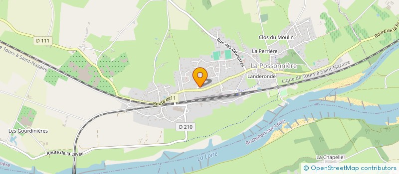 localisation de l'entreprise MIRENA  LA POSSONNIERE