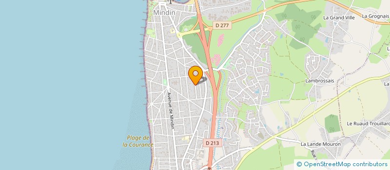 localisation de l'entreprise MIREND à SAINT-BREVIN-LES-PINS