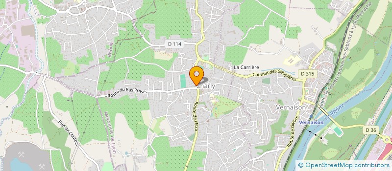 localisation de l'entreprise MIREPOIX ET OLLIER  CHARLY