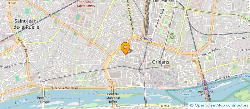 localisation de l'entreprise MIRESPACE à ORLEANS