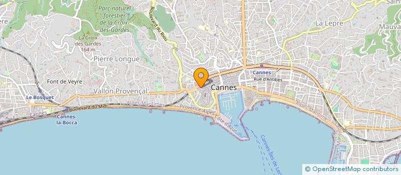 localisation de l'entreprise MIREUR à CANNES