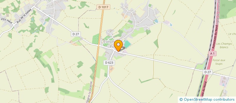 localisation de l'entreprise MIREVA 60  CONCHY-LES-POTS