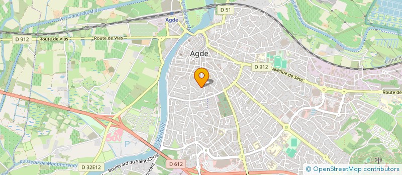 localisation de l'entreprise MIREVI  AGDE