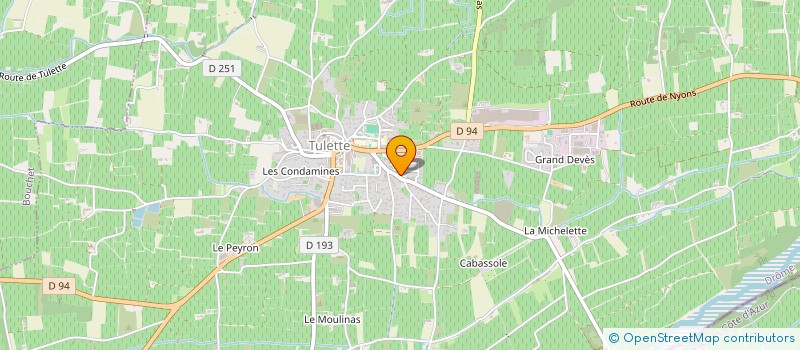 localisation de l'entreprise MIREYO  TULETTE