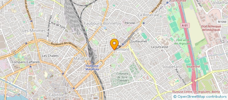 localisation de l'entreprise MIRI à TOULOUSE