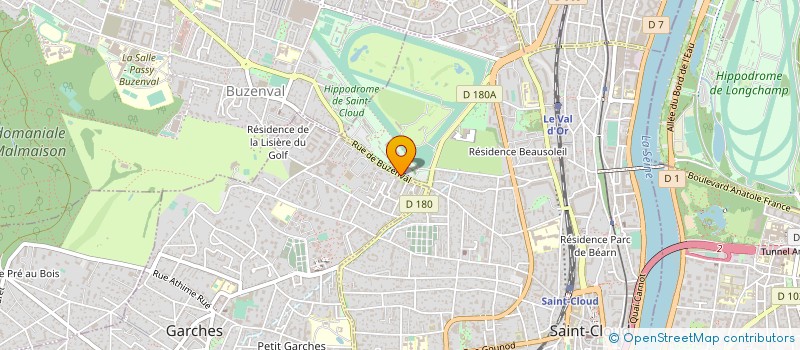 localisation de l'entreprise MIRIADE SAS à GARCHES