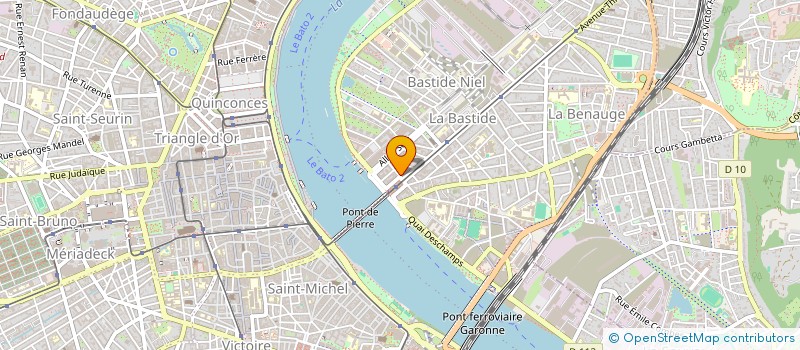 localisation de l'entreprise MIRIAM  BORDEAUX