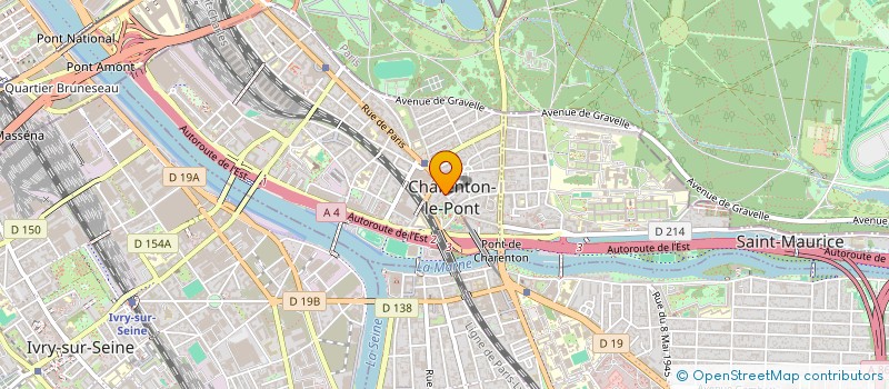 localisation de l'entreprise MIRIAM COIFFURE  CHARENTON-LE-PONT