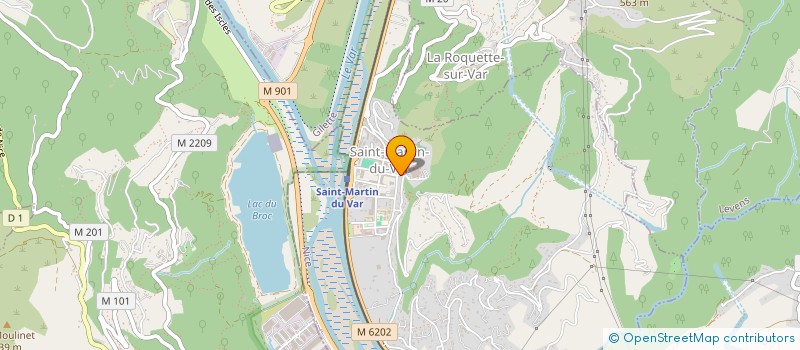 localisation de l'entreprise MIRIAN  SAINT-MARTIN-DU-VAR