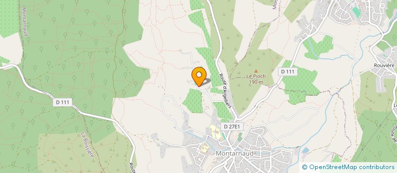 localisation de l'entreprise MIRIBEL ENERGIE  MONTARNAUD