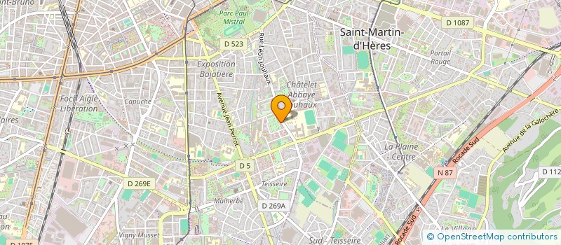 localisation de l'entreprise MIRIBIS  GRENOBLE