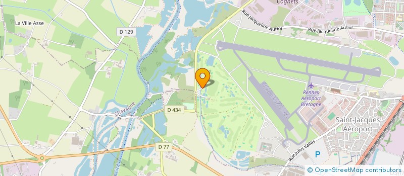 localisation de l'entreprise MIRIEL LUC BOUREL JEROME  ST JACQUES DE LA LANDE