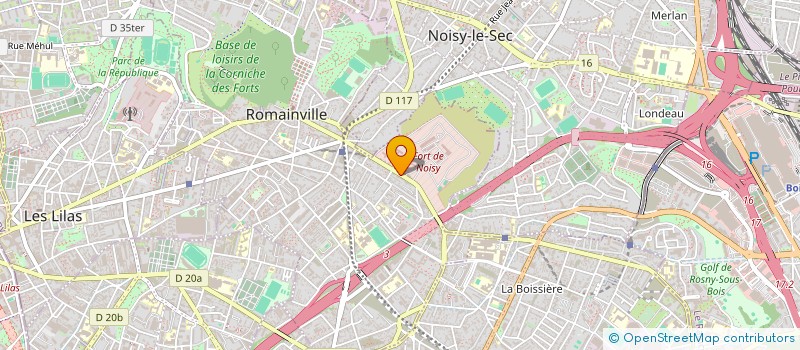 localisation de l'entreprise MIRINAE à ROMAINVILLE