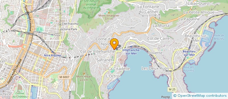 localisation de l'entreprise MIRINGER à VILLEFRANCHE-SUR-MER