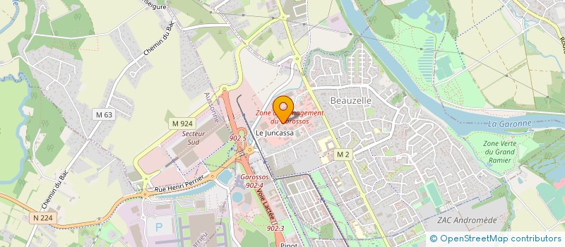 localisation de l'entreprise MIRINVEST  BEAUZELLE