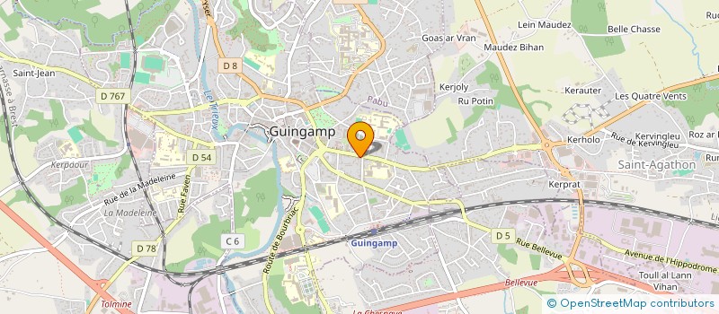 localisation de l'entreprise MIRITEX  SAINT-AGATHON