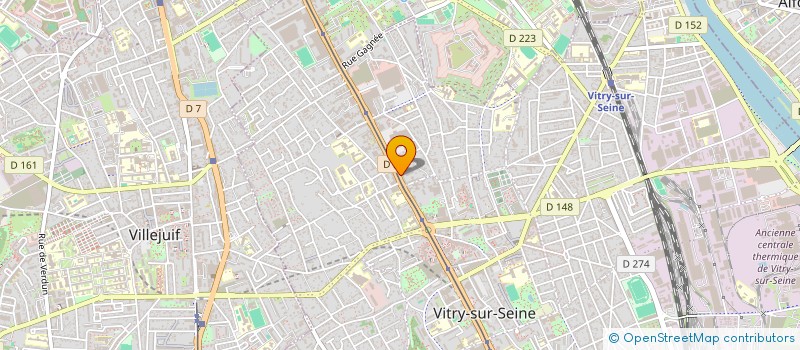 localisation de l'entreprise MIRIYA à VITRY-SUR-SEINE