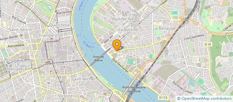 localisation de l'entreprise MIRIYA  BORDEAUX