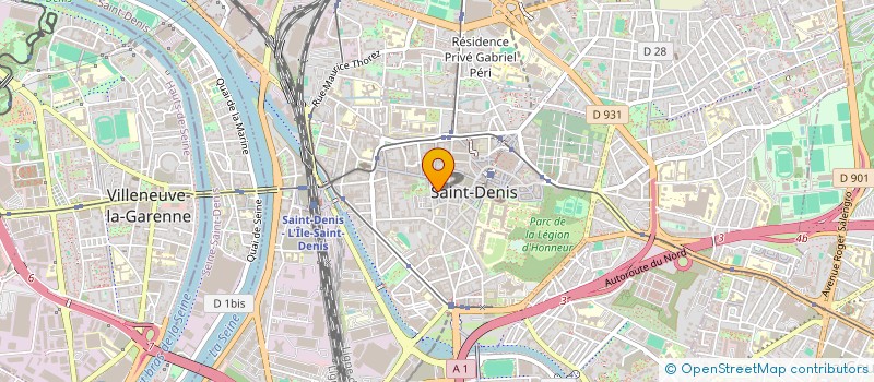 localisation de l'entreprise MIRJANA à SAINT-DENIS