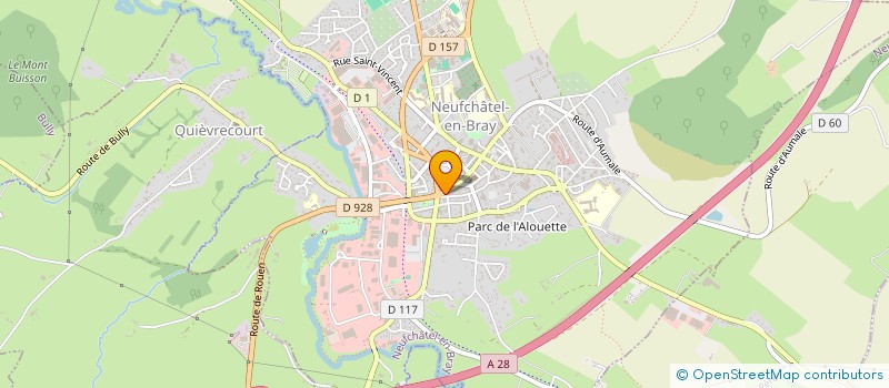 localisation de l'entreprise MIRLEFT  NEUFCHATEL-EN-BRAY