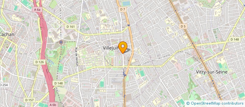 localisation de l'entreprise MIRLIA à VILLEJUIF