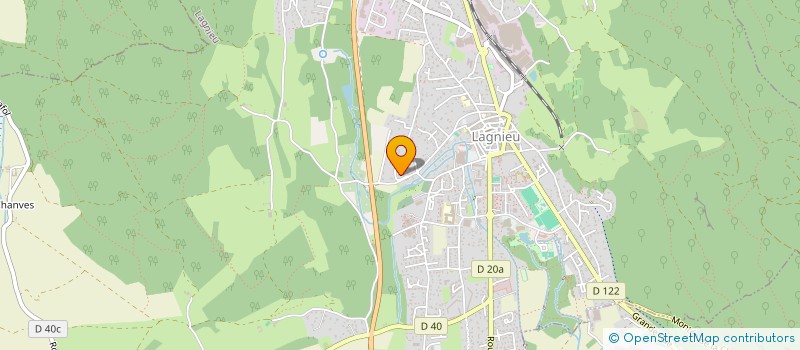 localisation de l'entreprise MIRLIFLORETTE à LAGNIEU