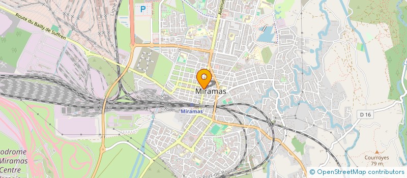 localisation de l'entreprise MIRLINE OPTIQUE à MIRAMAS