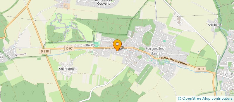 localisation de l'entreprise MIRMILLON CAPITAL  FORGES-LES-BAINS