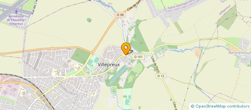 localisation de l'entreprise MIRO  VILLEPREUX