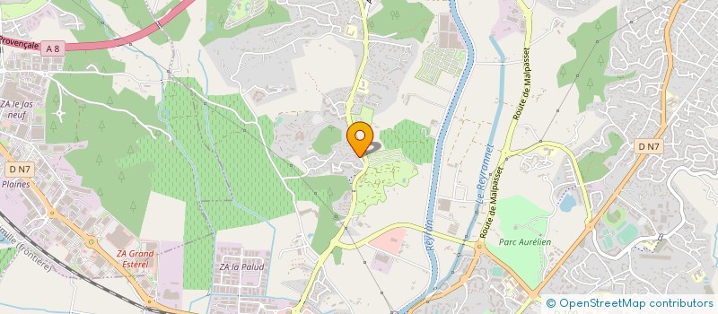 localisation de l'entreprise MIRO à FREJUS