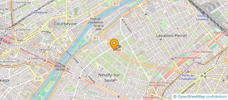 localisation de l'entreprise MIRO  NEUILLY-SUR-SEINE