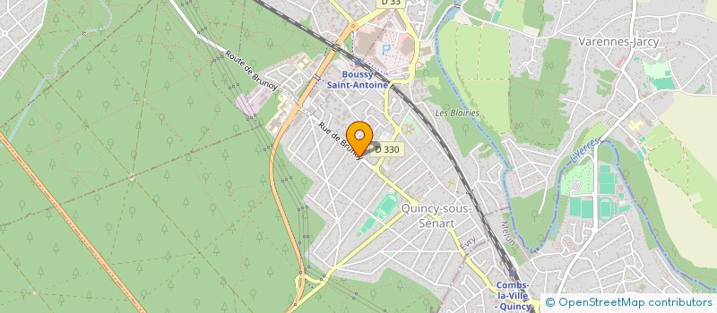 localisation de l'entreprise MIRO BATIMENT à QUINCY-SOUS-SENART