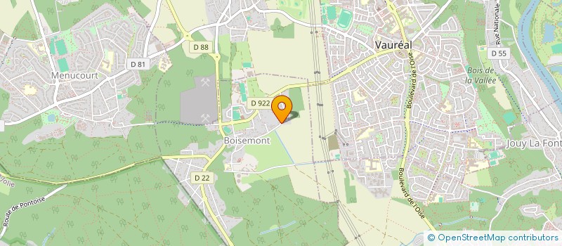 localisation de l'entreprise MIROART  BOISEMONT