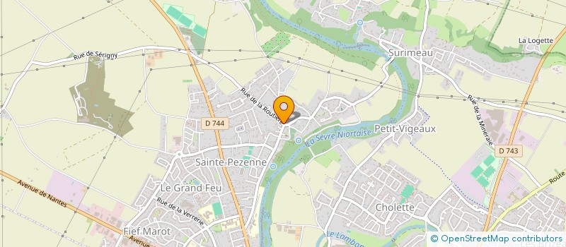 localisation de l'entreprise MIROBAU INVEST  NIORT