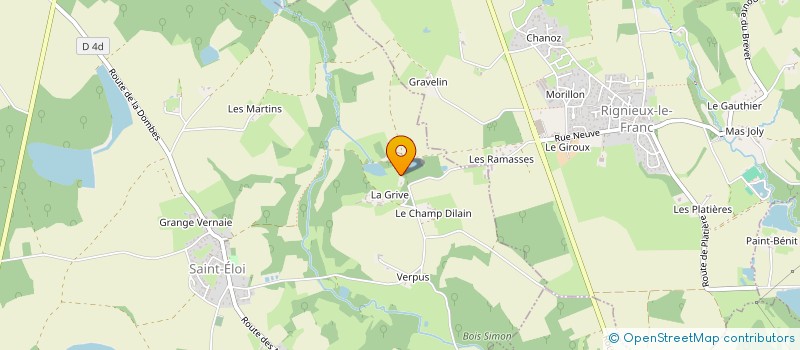 localisation de l'entreprise MIROCLO  SAINT-ELOI