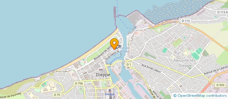 localisation de l'entreprise MIROFE  DIEPPE