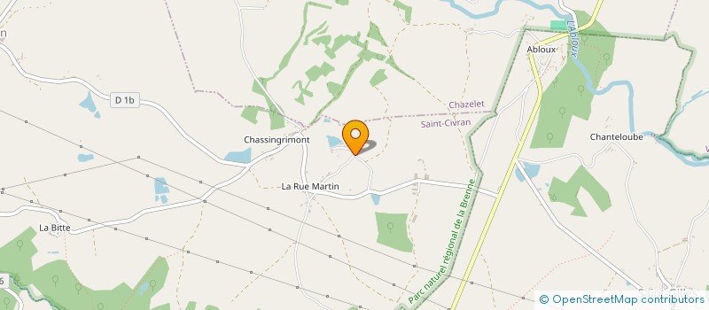 localisation de l'entreprise MIROFLO à SAINT-CIVRAN