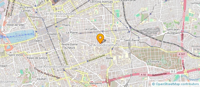 localisation de l'entreprise MIROILU à MARSEILLE