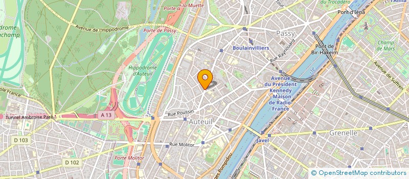 localisation de l'entreprise MIROIR  PARIS