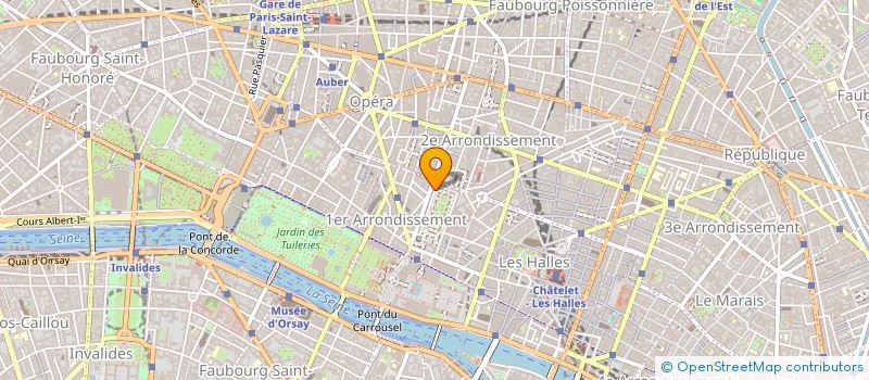 localisation de l'entreprise MIROIR IMAGINAIRE à PARIS