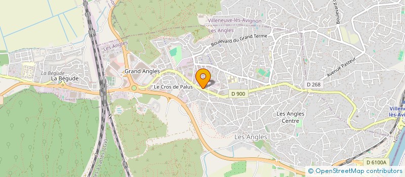localisation de l'entreprise MIROIR MIROIR à LES ANGLES