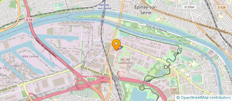 localisation de l'entreprise MIROIR SOCIAL  GENNEVILLIERS