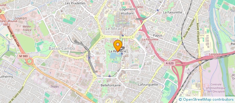 localisation de l'entreprise MIROIR VERS L'AVENIR  TOULOUSE