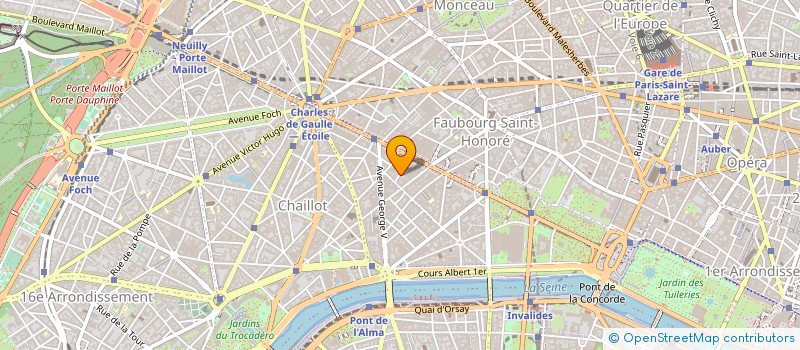 localisation de l'entreprise MIROIRS à PARIS