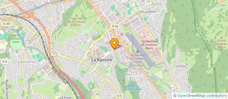 localisation de l'entreprise MIROIT AUTOS INDUSTR SUD EST à LA RAVOIRE